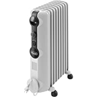 DeLonghi TRRS 0920 Calefactor- Radiador- Interior- Giratorio- ajustes de termostato- 9 elementos- 2000 W- 900 W- blanco
